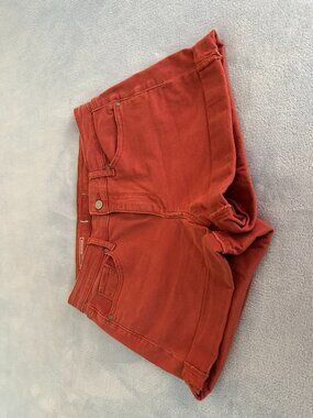 Sonoma burgundy/red denim shorts